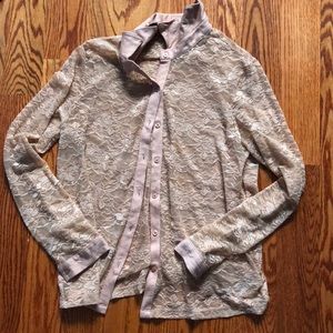 Cute and classy sheer going out top